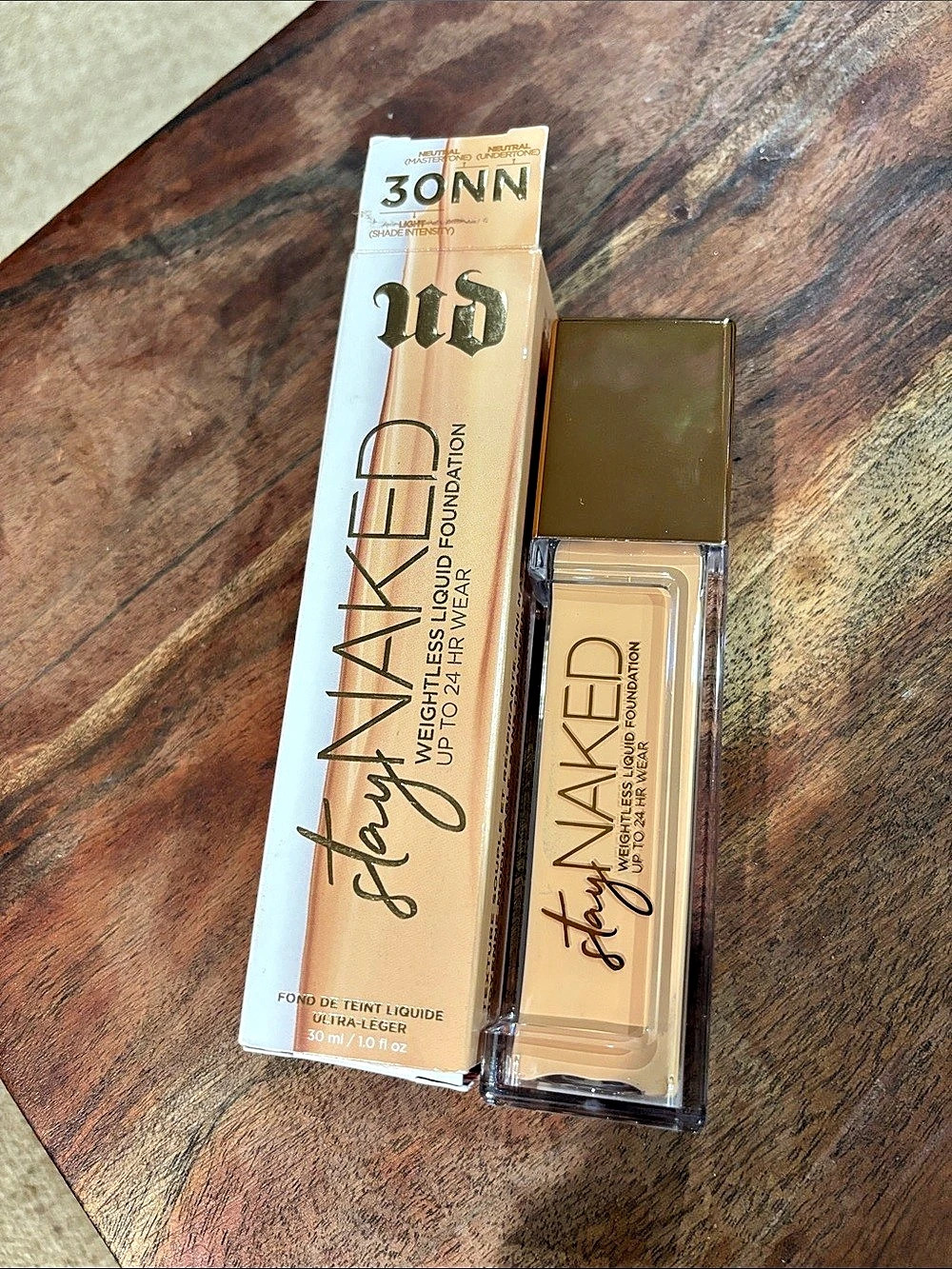 NIB Urban Decay Stay Naked Weightless Liquid Foundation 30NN